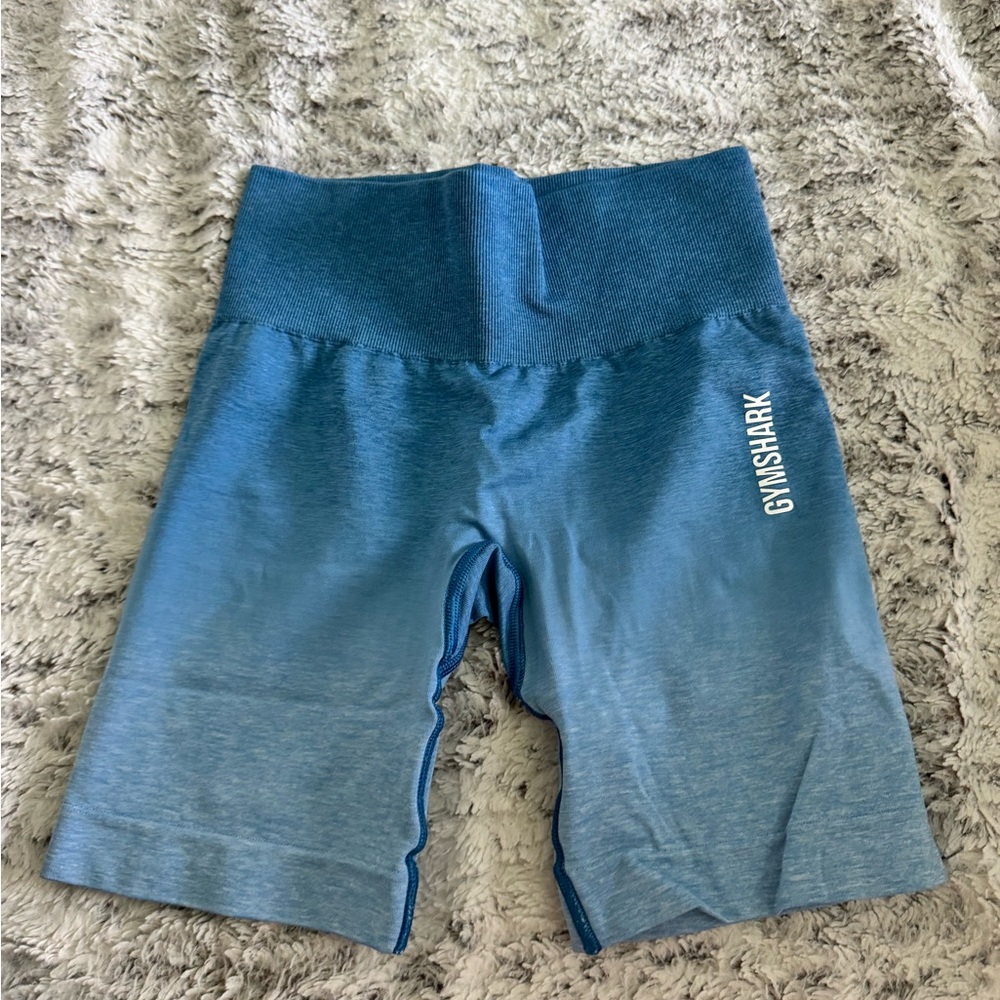 Gymshark Teal High-Rise Shorts